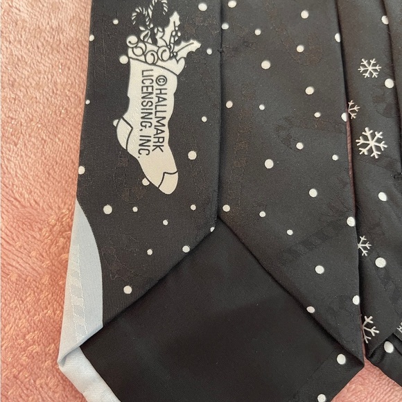 Patriotic Snowman Black Tie - Picture 8 of 9